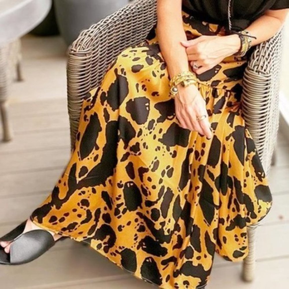 Anthropologie Corey Lynn Calter Kisa Maxi Skirt Size S - Picture 7 of 12